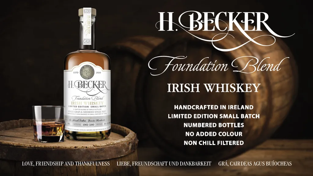 H. Becker Irish Whiskey Foundation Blend 0,7 L 3 H. Becker Irish Whiskey Foundation Blend 0,7 L – Bild 3