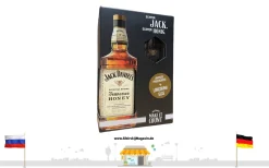 Jack Daniels "ORIGINAL RECIPE" Tennessee HONEY 0,35L Alc. 35% Vol. + LONGDRINKGLAS