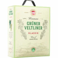 Weinmann Grüner Velentiner 3,0l Bag In Box