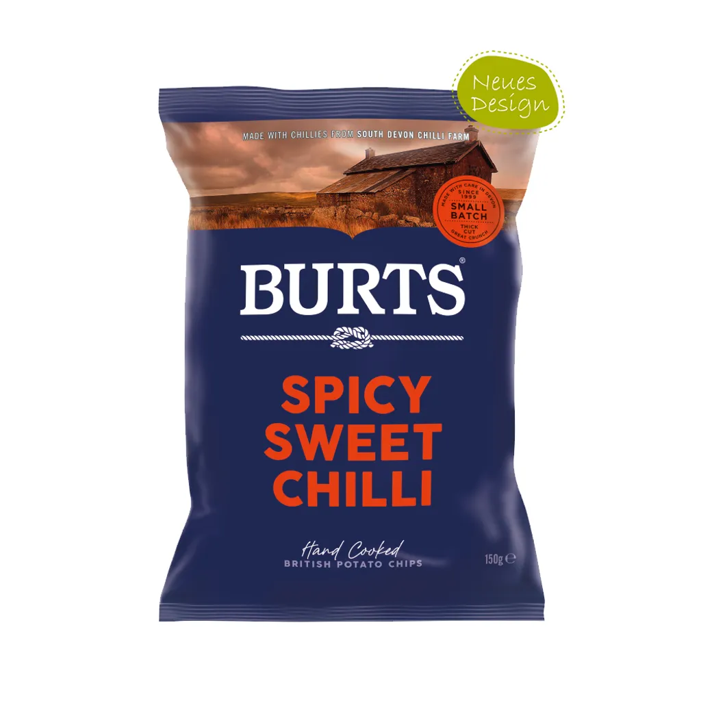 BURTS 10x British Potato Chips Spicy Sweet Chilli 2 BURTS 10x British Potato Chips Spicy Sweet Chilli – Bild 2