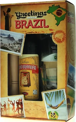 BARREIRO SILVER Caipirinha-Set GREETINGS FROM BRAZIL
