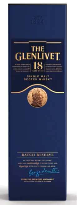 The Glenlivet 18 Jahre Single Malt Scotch Whisky In Geschenkpackung | 40 % Vol | 0,7 L -Essen Verkäufe b1cdfd80fe2ebea54f045a45e38f46bd