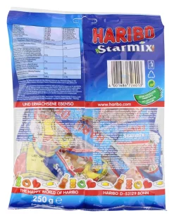 Haribo Starmix Die Bunte Entdeckungsreise Aus Fruchtgummi 250g -Essen Verkäufe b242fa883c9b7324ccf003807d58e61e