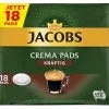 Jacobs Crema Pads Kräftig | 18 Senseo Kompatible Kaffeepads, 118 G