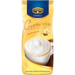 Krüger Family Cappuccino White | 500-g-Beutel -Essen Verkäufe b2a1065052379eb4ab9710be9997e2df