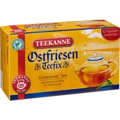 Teekanne Ostfriesen Teefix Schwarzer Tee Harmonisch Kräftig 140g -Essen Verkäufe b2dc54a4a80f38fec4cda37f5b5ed821
