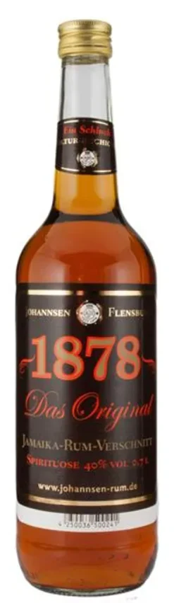 A.H. Johannsen Johannsen 1878 Rum Flensburg 40% 0,7L
