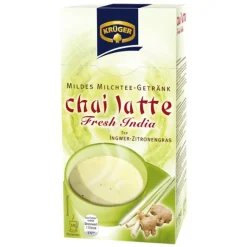 Krüger Family Krüger You Chai Latte Typ Ingwer-Zitronengras Fresh India Extra Cremig | 10 Portionen -Essen Verkäufe b47e259e536e08ab65281ea3a62ce1a2