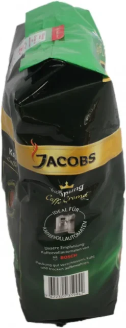 Jacobs Krönung Crema | Ganze Bohne | 1000g -Essen Verkäufe b486f93d8a3f499af18048c9f32c8d64