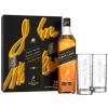 Johnnie Walker Black Label Mit 2 Gläsern 0,7 L