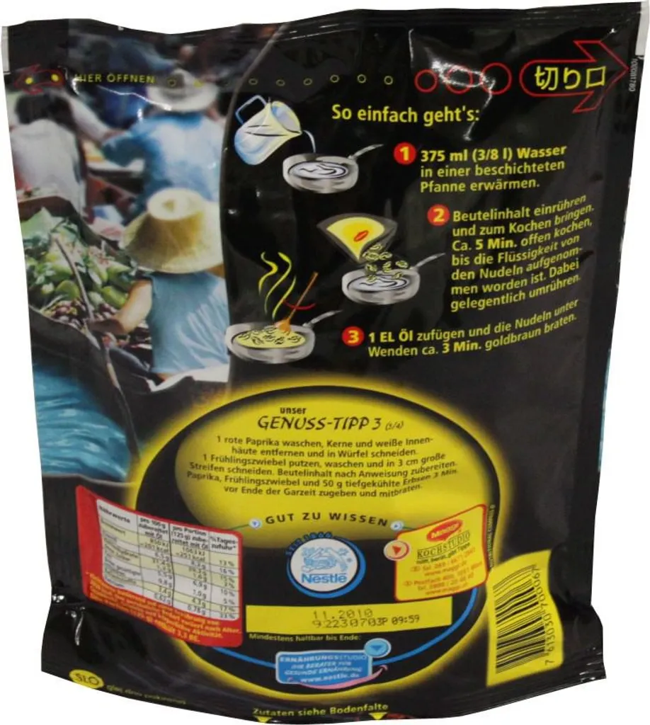 Maggi Gebratene Nudeln Ente Asiatisch Gewürzt Für 2 Portionen 119g 6 Maggi Gebratene Nudeln Ente Asiatisch Gewürzt Für 2 Portionen 119g – Bild 6