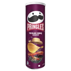 Kellogg Pringles Texas BBQ Sauce Stapelchips Mit Barbecue Geschmack 185g