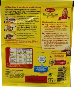 Maggi Fix Für Köttbullar Sauce Für Schwedische Hackbällchen 34g 10 Maggi Fix Für Köttbullar Sauce Für Schwedische Hackbällchen 34g -Essen Verkäufe b75ae416ca33faa63552e6818c1b591d