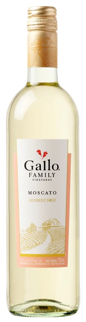 Mack & Schühle Gallo Family Vineyards Moscato Süß | 8,5 % Vol | 0,75 L 1 Mack & Schühle Gallo Family Vineyards Moscato Süß | 8,5 % Vol | 0,75 L