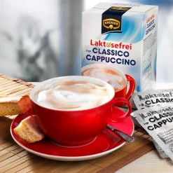 Krüger Family Krüger Cappuccino Classico Laktosefrei Getränkepulver 10x15g 150g -Essen Verkäufe b7f2f340a7524dcc324b29eb5db59b1a