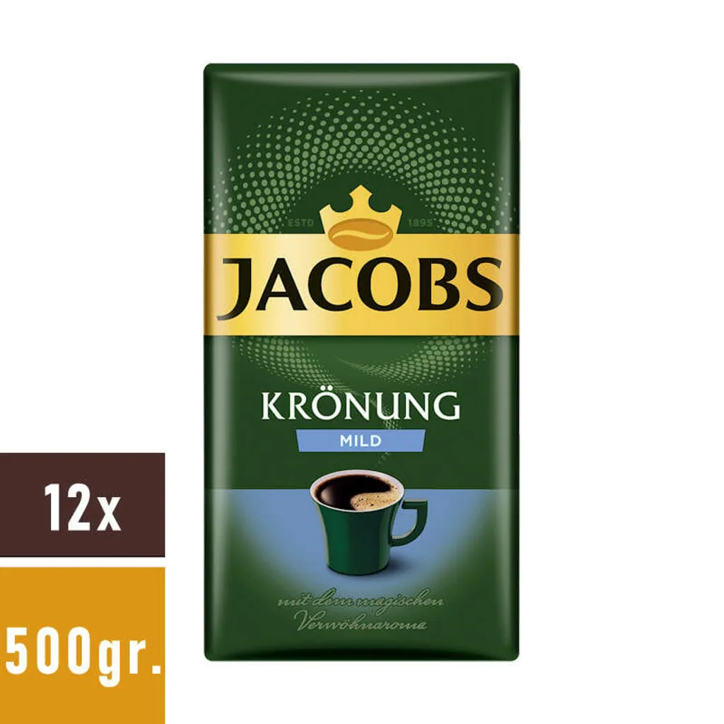 JACOBS Krönung Mild Filterkaffee 12 X 500 G Kaffee Gemahlen 6 JACOBS Krönung Mild Filterkaffee 12 X 500 G Kaffee Gemahlen – Bild 6
