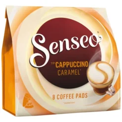 Senseo Cappuccino Caramel | 8 Kaffeepads