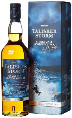 Talisker Storm Single Malt Scotch Whisky In Geschenkpackung | 45,8 % Vol | 0,7 L