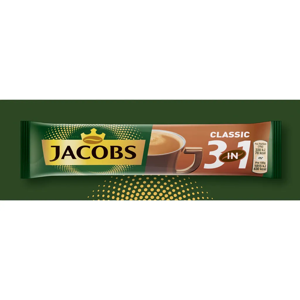 JACOBS Löskaffee 3in1 Classic Löslicher Kaffee 12 X 10+2 Sticks Instantkaffee 5 JACOBS Löskaffee 3in1 Classic Löslicher Kaffee 12 X 10+2 Sticks Instantkaffee – Bild 5