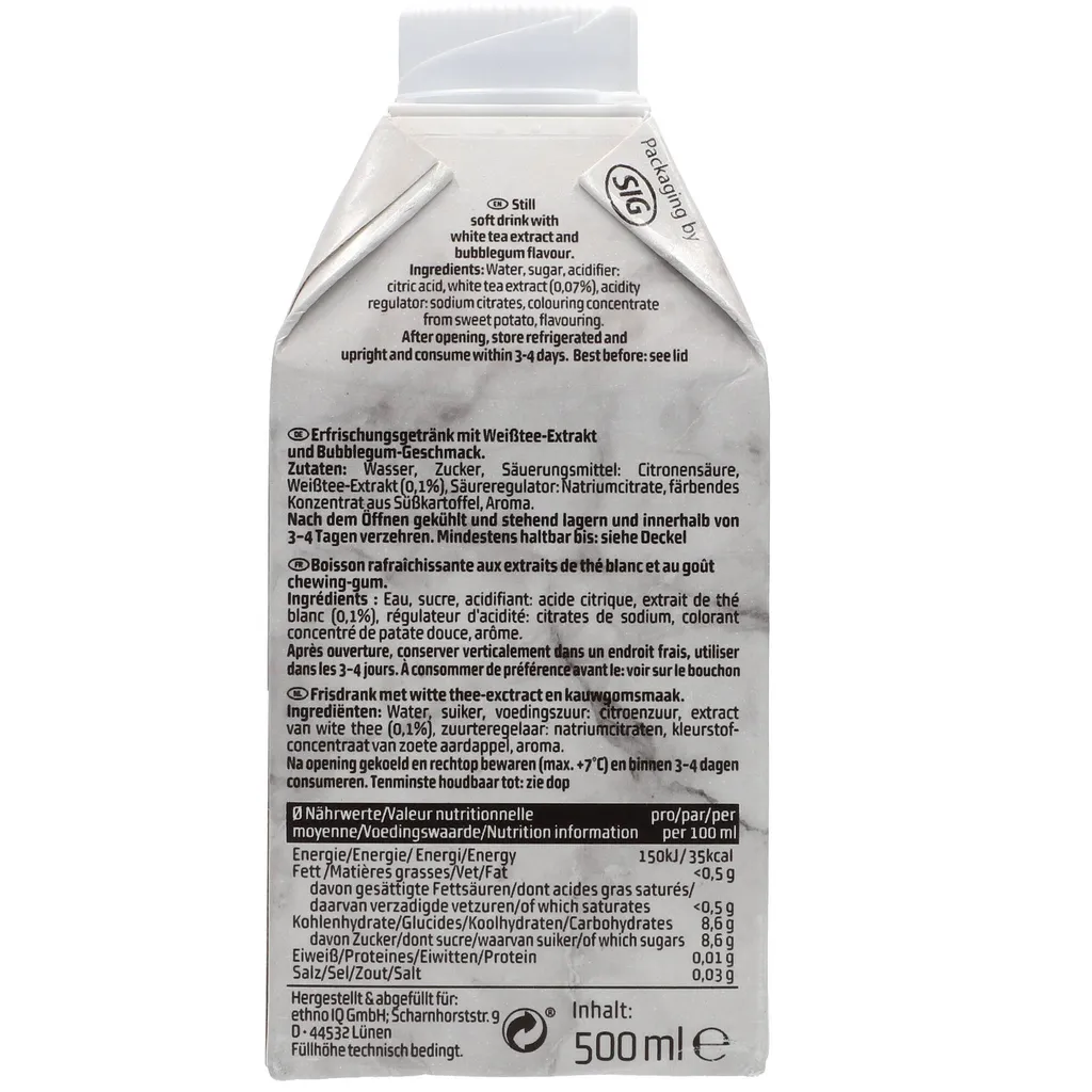 Ethno IQ GmbH 4BRO Ice Tea Eistee Bubble Gum 500ml - Erfrischungsgetränk (1er Pack) 8 Ethno IQ GmbH 4BRO Ice Tea Eistee Bubble Gum 500ml - Erfrischungsgetränk (1er Pack) – Bild 8