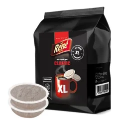 WAK INNOVATION Café René Classic (Große Tasse)20 Pads Für Senseo