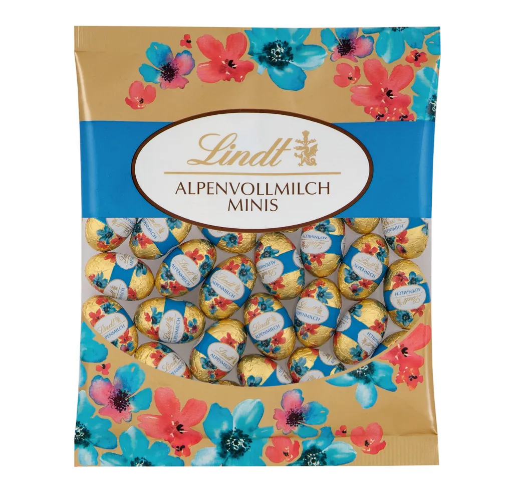 Lindt Blumen Edition, Alpenvollmilch Minis 180 G 1 Lindt Blumen Edition, Alpenvollmilch Minis 180 G