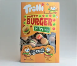 Trolli Party Burger Minis Schaumzucker Und Fruchtgummi 80x10g 800g -Essen Verkäufe bc17780469b0e97d47774e164d59163d
