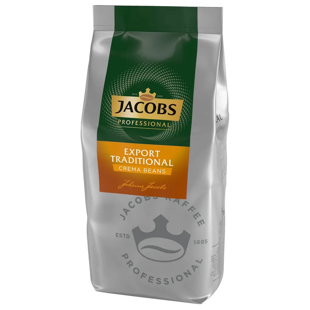 JACOBS Kaffeebohnen Professional Export Traditional Crema Markant 2 X 1 Kg 4 JACOBS Kaffeebohnen Professional Export Traditional Crema Markant 2 X 1 Kg – Bild 4