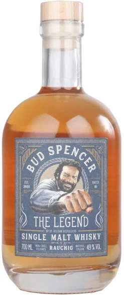 St. Kilian Bud Spencer The Legend Rauchig Batch 02 Single Malt Whisky 0,7l -Essen Verkäufe bd9aace0c126eb8dd54c28ec247c1f0f
