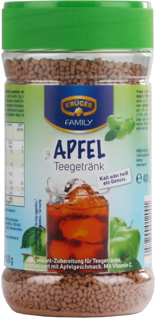 Krüger Family Apfel Teegetränk, 400g 2 Krüger Family Apfel Teegetränk, 400g – Bild 2