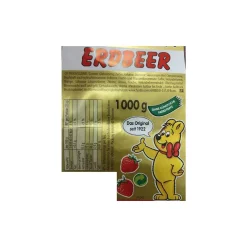 Haribo Goldbären Erdbeer (1kg Beutel Gummibärchen Rot) Sortenrein -Essen Verkäufe be68f91a6530b62f0b058a6d72cb93f7