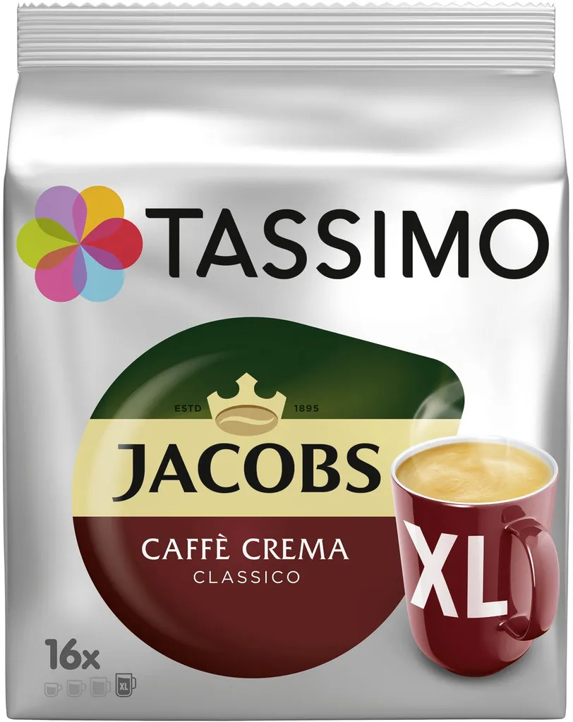 Tassimo Jacobs Caffè Crema Classico XL | 16 T Discs, Kaffeekapseln 6 Tassimo Jacobs Caffè Crema Classico XL | 16 T Discs, Kaffeekapseln – Bild 6