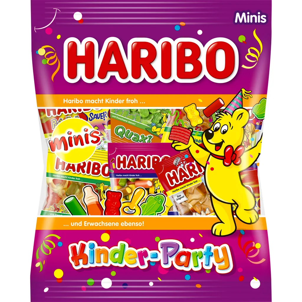 Haribo Kinder Party Fruchtgummi Teilweise Mit Schaumzucker 250g 1 Haribo Kinder Party Fruchtgummi Teilweise Mit Schaumzucker 250g