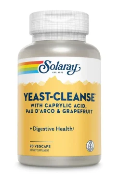 Solaray, Yeast-Cleanse, 90 Veg. Kapseln