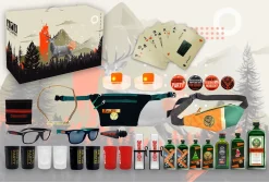 Mixcompany Jägermeister Adventskalender Fanpaket - Kalender 24 Verschiedene Fan Artikel Jägermeister Zubehör Geschenkbox Kräuterlikör Überraschungsbox (35% Vol)- [Enthält Sulfite] -Essen Verkäufe c1c0855095d03331cc4899f696977be2