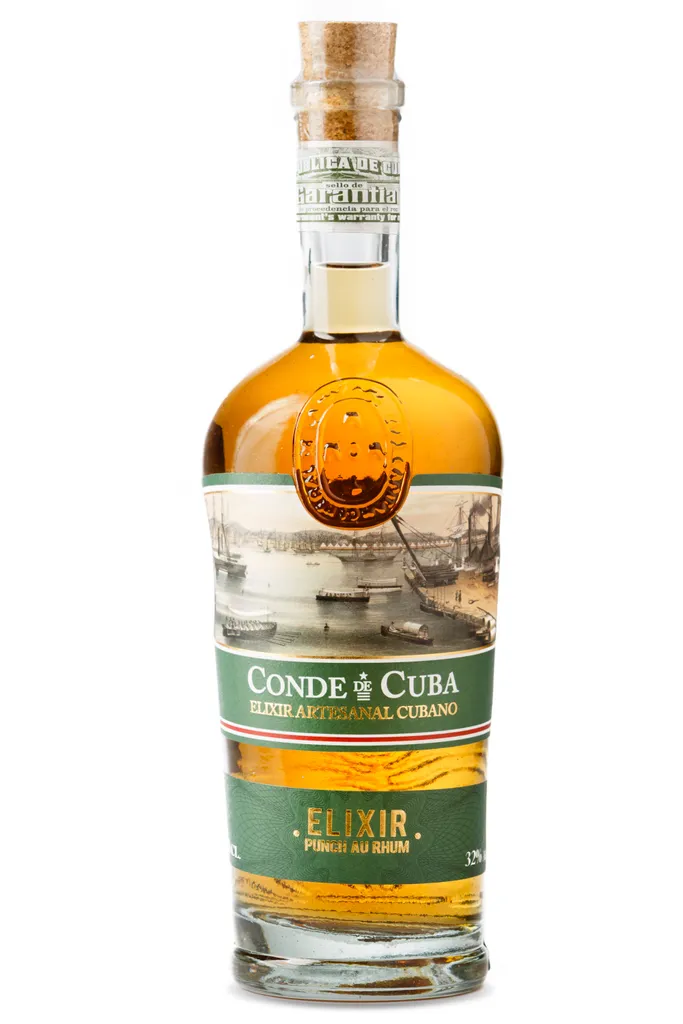 Conde De Cuba Elixir Punch Au Rhum 0,7l, Alc. 32 Vol.-%, Rum Cuba 1 Conde De Cuba Elixir Punch Au Rhum 0,7l, Alc. 32 Vol.-%, Rum Cuba