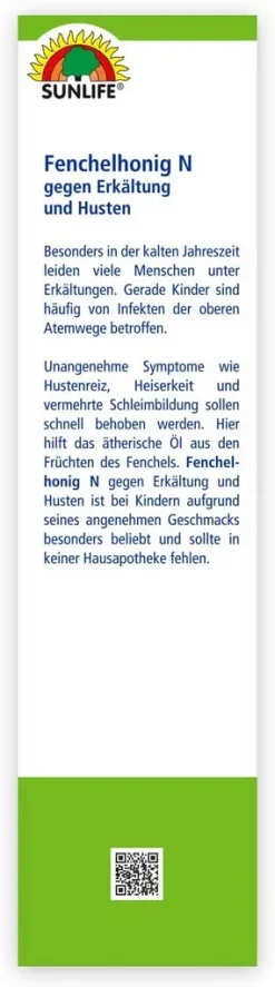 Sunlife Fenchelhonig N 350g 9 Sunlife Fenchelhonig N 350g -Essen Verkäufe c33827bb9017496afee2925815c76740