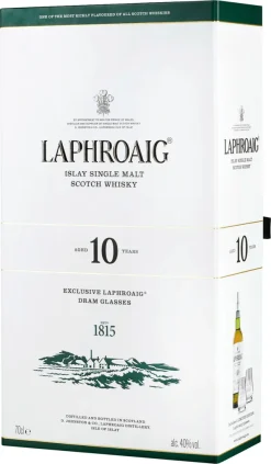 Laphroaig 10 Jahre Mit 2 Gläsern Single Malt Scotch Whisky 0,7l, Alc. 40 Vol.-% 18 Laphroaig 10 Jahre Mit 2 Gläsern Single Malt Scotch Whisky 0,7l, Alc. 40 Vol.-% -Essen Verkäufe c3855fe341f36915d106c21f5f7839aa