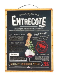 Entrecôte Bag-in-Box - 2019 Merlot Cabernet Syrah - Rotwein - ENTRECOTE 3 L., Auswahl:1 Box -Essen Verkäufe c4461240a520c9b903f3c116a72e76b5