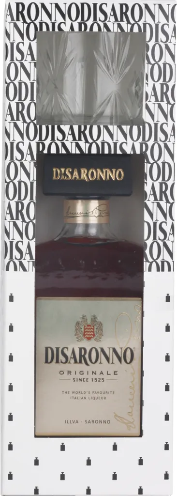 Disaronno Amaretto 28% 0,7L Geschenkpackung 2 Disaronno Amaretto 28% 0,7L Geschenkpackung – Bild 2