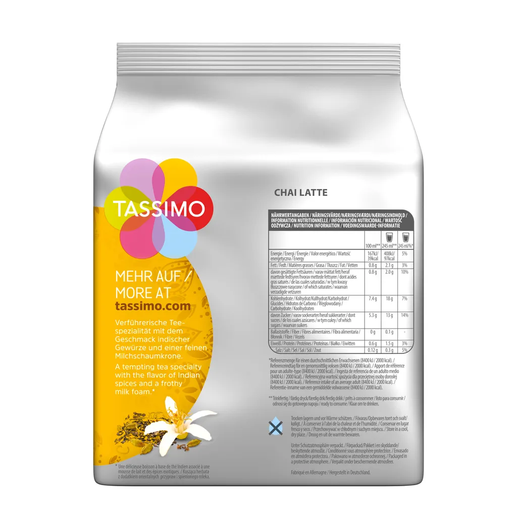 Tassimo Chai Latte | 8 T Discs 2 Tassimo Chai Latte | 8 T Discs – Bild 2