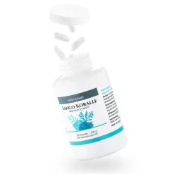 Sango Meereskoralle Von EXVital, 180 Vegane Kapseln. 3300 Mg Pro Tag. Natürliche Quelle Für Kalzium Und Magnesium. Im Verhältnis Von 2:1. Hochdosiert Und Hergestellt In Deutschland -Essen Verkäufe c537ecfce3a403e2f1fb1239302baaa4