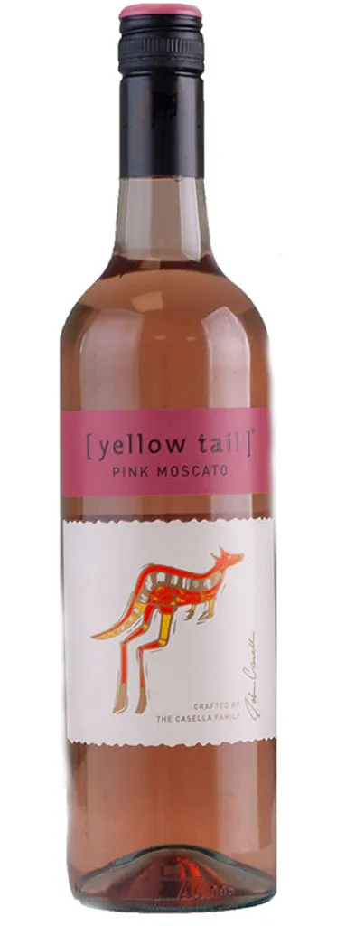 Eggers & Franke Yellow Tail Pink Moscato 7,5% 0,75L 2 Eggers & Franke Yellow Tail Pink Moscato 7,5% 0,75L – Bild 2