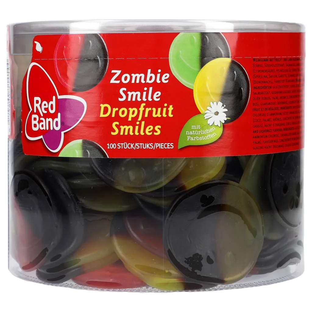 Red Band Zombie Smile Fruchtgummi Und Lakritz 3 Fach Sortiert 1200g 9 Red Band Zombie Smile Fruchtgummi Und Lakritz 3 Fach Sortiert 1200g – Bild 9