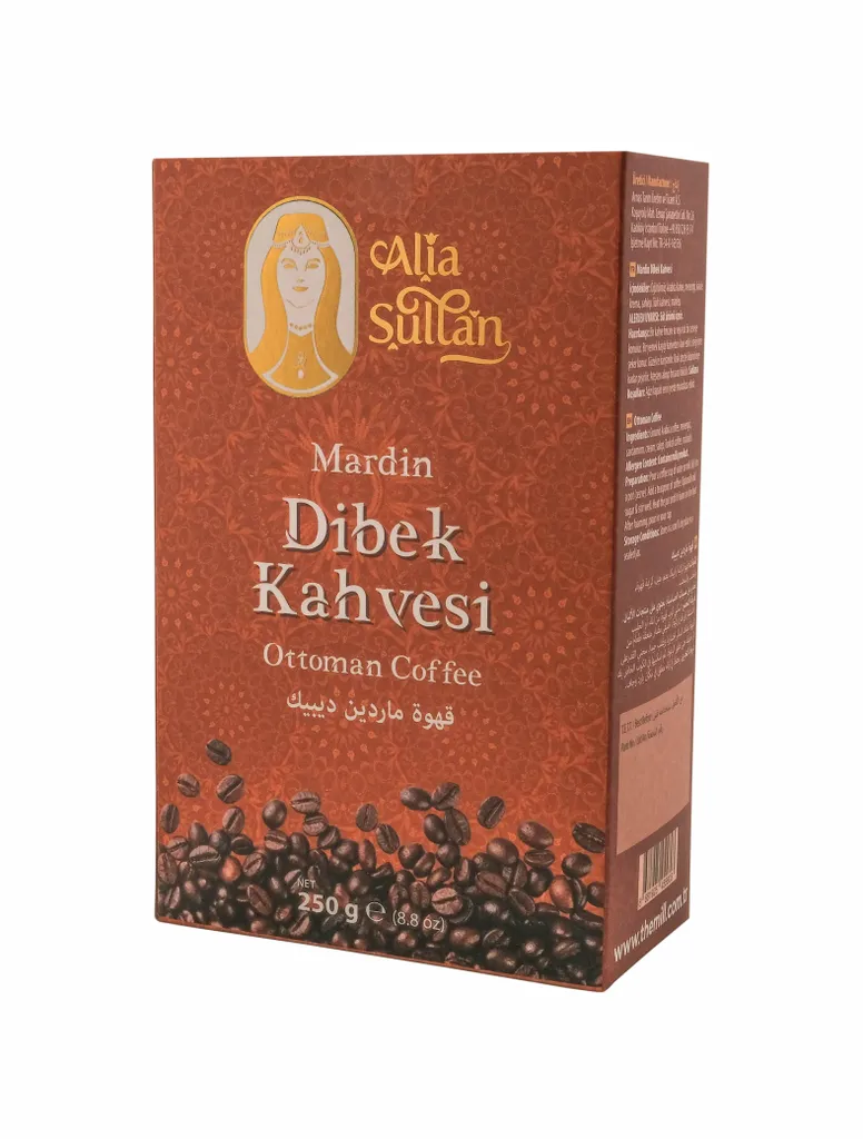 Arnas Tarim Ve Üretim Tic. A.S. Alia Sultan Mardin Dibek Kaffee - 250 G Packung Türkischer Kaffee 2 Arnas Tarim Ve Üretim Tic. A.S. Alia Sultan Mardin Dibek Kaffee - 250 G Packung Türkischer Kaffee – Bild 2