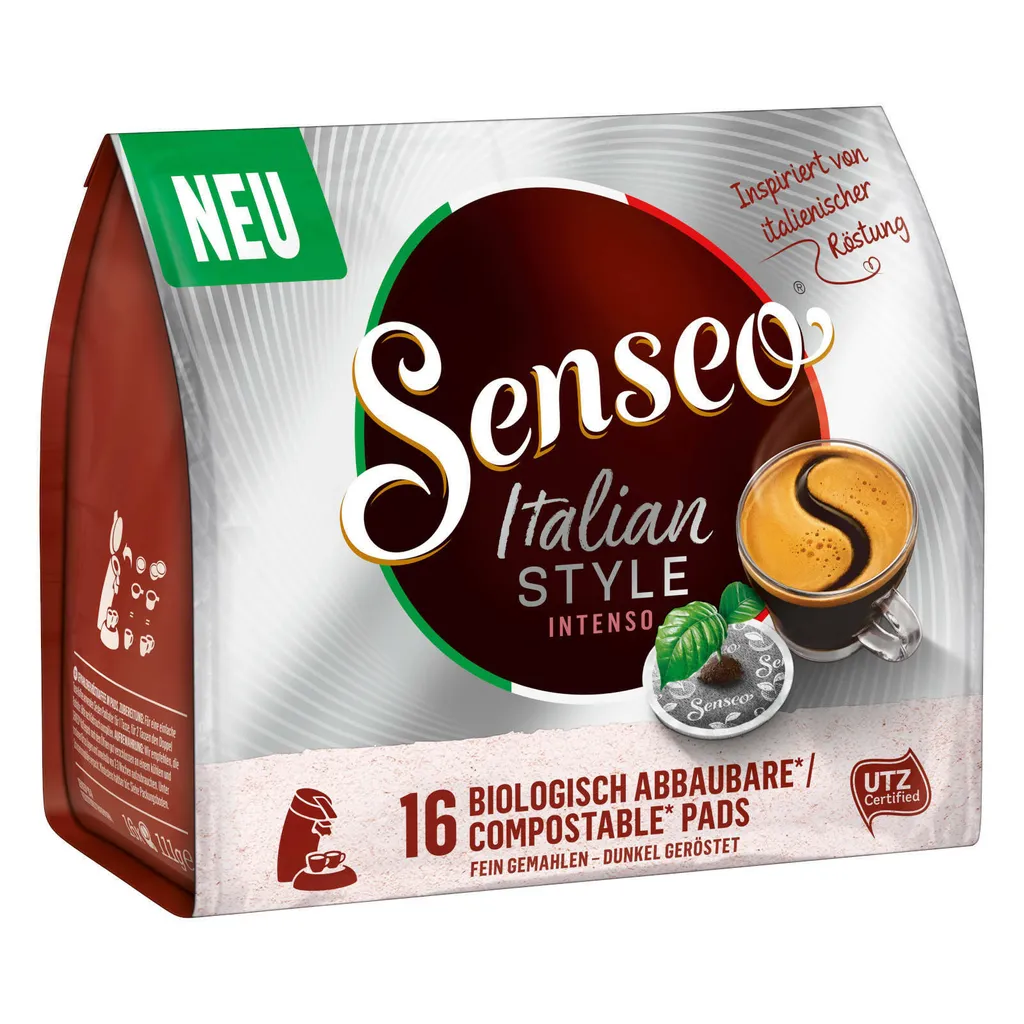 SENSEO Pads Italian Style Senseopads UTZ 80 Getränke Kaffeepads 3 SENSEO Pads Italian Style Senseopads UTZ 80 Getränke Kaffeepads – Bild 3