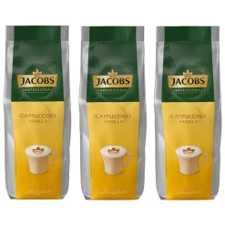 JACOBS Professional Löskaffee Typ Cappuccino Vanilla 3 X 1 Kg Löslicher Kaffee