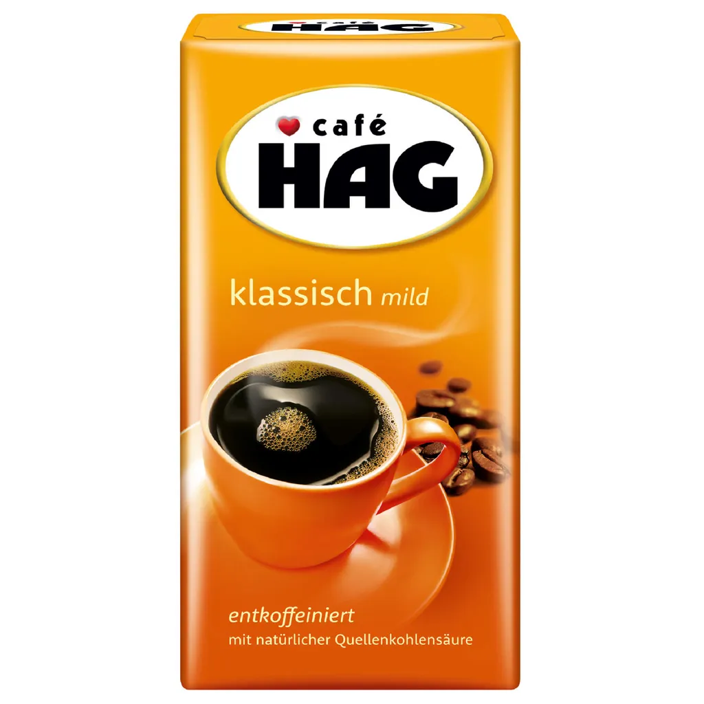 Cafe Hag CAFÉ HAG Klassisch Mild Filterkaffee Entkoffeiniert 12 X 500 G Kaffee Gemahlen 2 Cafe Hag CAFÉ HAG Klassisch Mild Filterkaffee Entkoffeiniert 12 X 500 G Kaffee Gemahlen – Bild 2