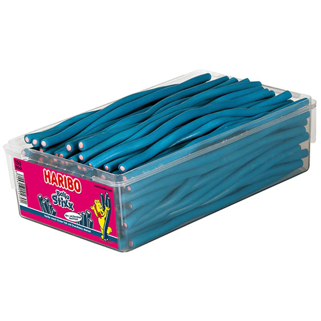 Haribo Balla Stixx Himbeere Brombeere Fruchtgummi Konfekt 1125g, Menge:1.125g 1 Haribo Balla Stixx Himbeere Brombeere Fruchtgummi Konfekt 1125g, Menge:1.125g