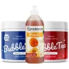 Molecula Bubble Tea Set 2x Fruchtperlen 1x Sirup 15x Becher 15x Strohhalme Popping Boba